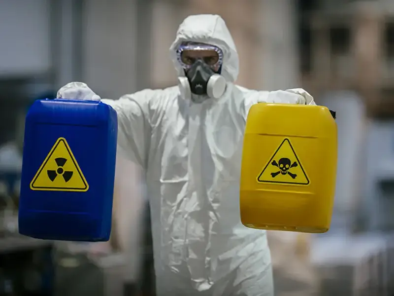 Biohazard Cleanup professionals at work in Fenton near 63026